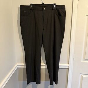 Alberto Ceramica TOM Comfort Fit Mens Performance Pants Dark Gray Sz 58